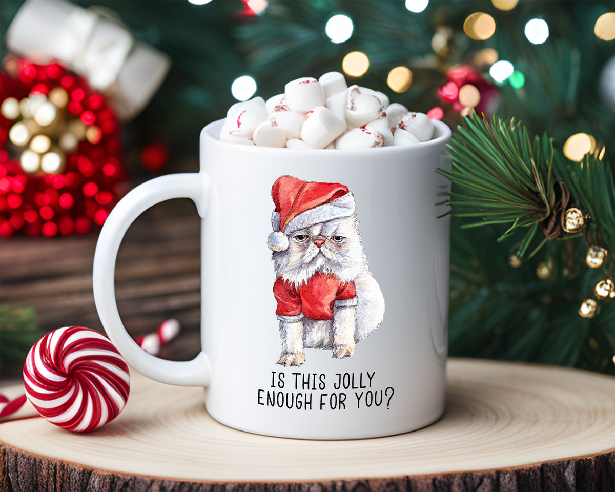 I'm Laying On Your Present Christmas Funny Santa Claus Mug - Jolly Family  Gifts