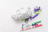 Pirate Doodle Dolls Gift Set - Imaginative Pirate Coloring Dolls