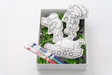 Pirate Doodle Dolls Gift Set - Imaginative Pirate Coloring Dolls