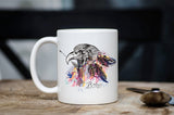 Boho Tribal Eagle Coffee Mug