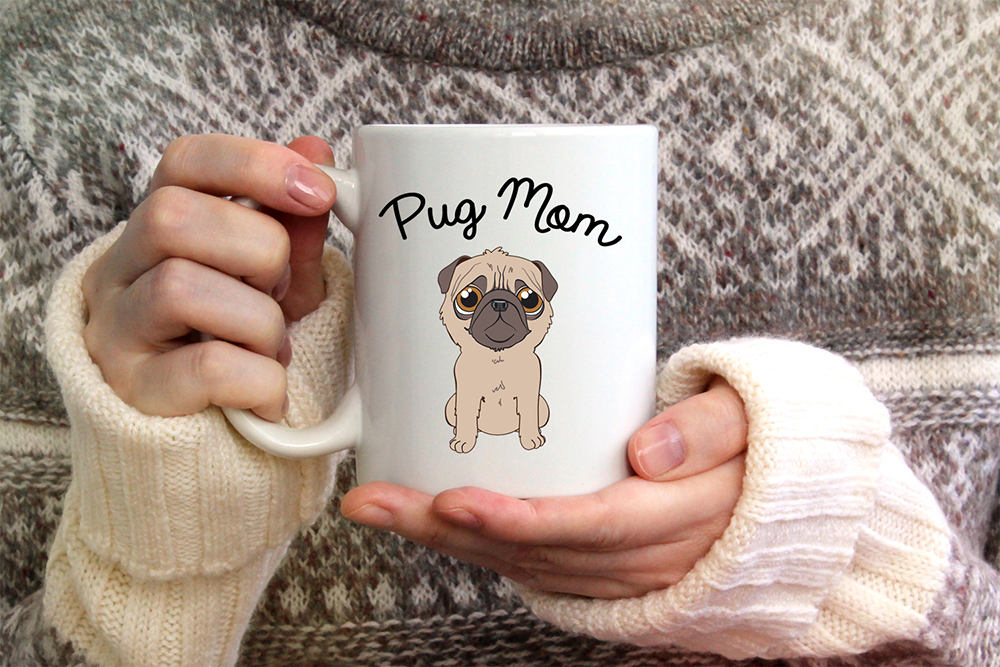 Pug 2024 mom mug