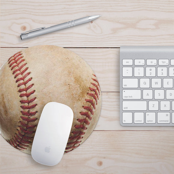 Baseball Lovers Mousepad - Baseball Mouse Pad - Sports Mouse Pad - Gift for Dad - Gift for Him - Funny Desk Accessory - Sports Gift
