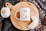 Fall Pumpkin Golden Retriever Coffee Mug - Gift for Golden Retriever Lover - Dog Mom Gift - Fall Coffee Mug