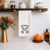 Goosebumps Halloween Flour Sack Towel | Funny Goose Kitchen Towel | Witchy Farmhouse Décor | Spooky Season Gift