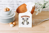 Goosebumps Halloween Flour Sack Towel | Funny Goose Kitchen Towel | Witchy Farmhouse Décor | Spooky Season Gift
