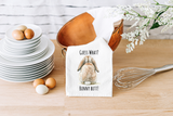 Guess What? Bunny Butt! – Funny Bunny Flour Sack Towel - Gift for Bunny Lover - Rabbit Lover Decor