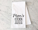 Personalized Kitchen Flour Sack Towel – "Where Messes and Memories Are Made"