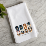 A Savior Is Born Flour Sack Towel – Nativity Kitchen Towel, Christian Christmas Decor, Religious Gift, Faith Home Accent