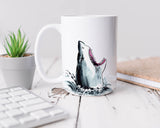 Great White Shark Mug - Shark Gifts - Shark Coffee Mug - Shark Lovers Gift - Shark Photo Mug - Great White Shark - Shark Week