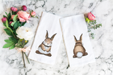 Bunny Butt and Front Tea Towel