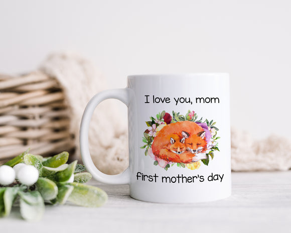 Mama Fox Coffee Mug Gift for Mother's Day