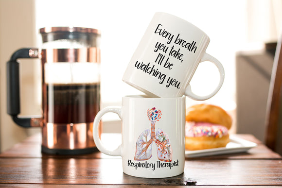 Respiratory Therapist Custom Coffee Mug