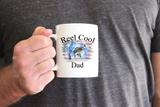 Fishing Coffee Mug For Dad - Reel Cool Dad Coffee Mug
