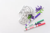 Pirate Doodle Dolls Gift Set - Imaginative Pirate Coloring Dolls