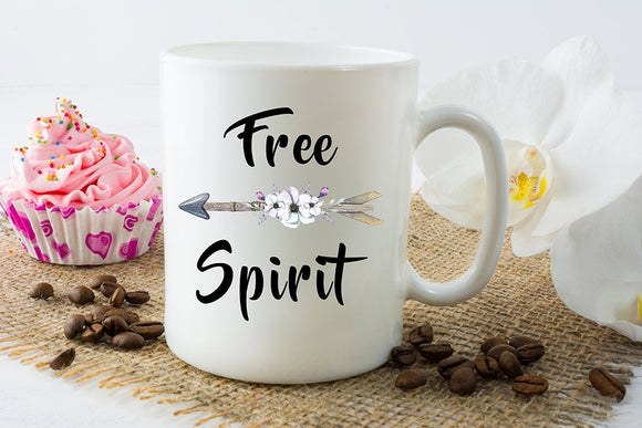 Boho Free Spirit Arrow Mug