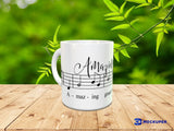 Amazing Grace Hymn Coffee Cup