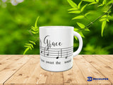 Amazing Grace Hymn Coffee Cup