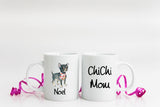 Personalized Chihuahua Mom Coffee Mug Gift - ChiChi Mom - Dog Lover Gift - Birthday gift - Christmas Gift for fur mom  - Coffee or Tea Mug