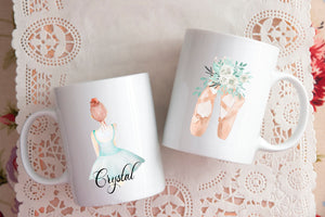 Personalized Ballet Gift Coffee Mug